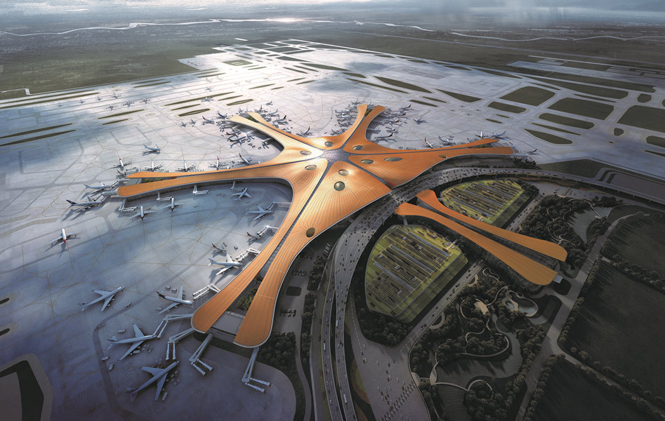 中鐵天津至北京大興國際機(jī)場(chǎng)鐵路站房工程